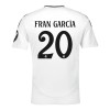 Maillot de Supporter Real Madrid Fran Garcia 20 Domicile 2024-25 Pour Homme